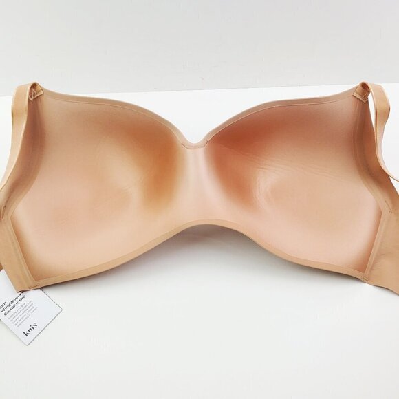 KNIX WingWoman Contour Bra Size 7++ (36/38G) Wireless Plunge Nude Comfort NWT - Picture 4 of 15